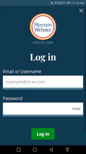 Dictionary - M-W Premium screenshot 8