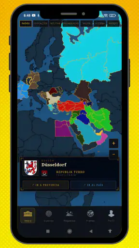 Diplomacia Estrategia en línea screenshot 3