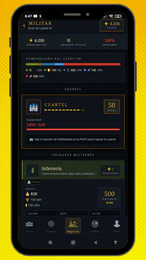 Diplomacia Estrategia en línea screenshot 7