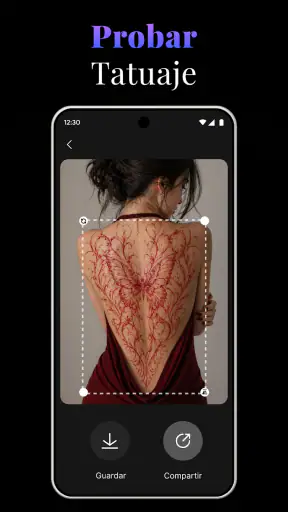 Diseño de Tatuaje IA: ArtReel screenshot 4