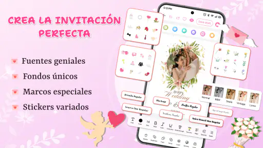 Diseño tarjeta de invitación screenshot 2