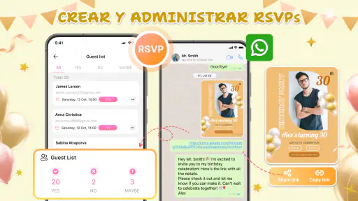 Diseño tarjeta de invitación screenshot 3