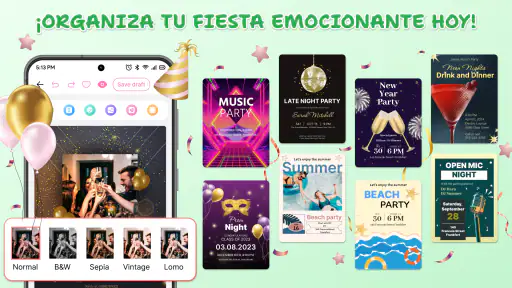 Diseño tarjeta de invitación screenshot 6