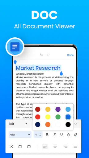 Docx Reader - PDF, XLSX, PPTX screenshot 2