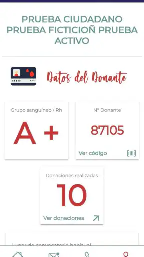 Donantes de Sangre de Euskadi screenshot 4