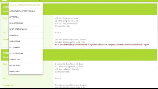 DosisPedia screenshot 6