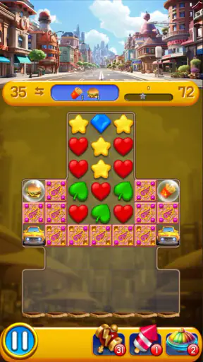 Dream City: Match3 blast screenshot 3