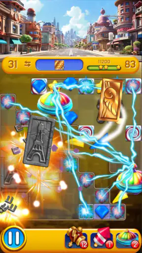 Dream City: Match3 blast screenshot 4