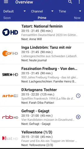 dream EPG Premium screenshot 9