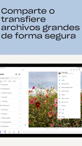 Dropbox: Almacenamiento Seguro screenshot 12