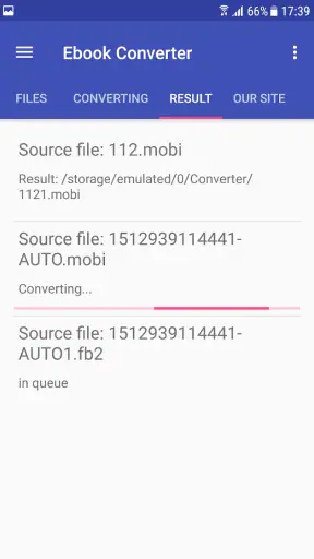 Ebook Converter screenshot 5