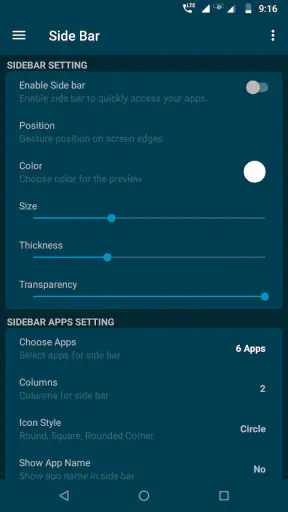 Edge Side Bar - App Shortcuts screenshot 2