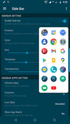 Edge Side Bar - App Shortcuts screenshot 8