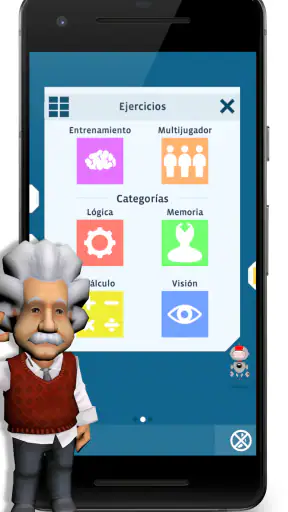 Einstein Entrenador Cerebral screenshot 1