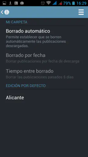 El Mundo Edición Impresa screenshot 2