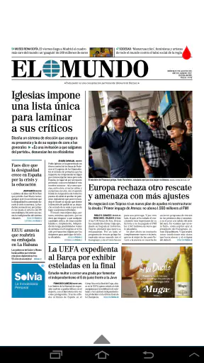 El Mundo Edición Impresa screenshot 5