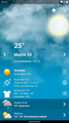 El Tiempo España XL PRO screenshot 1