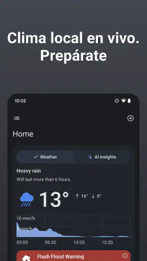 RainViewer: Radar de Lluvia screenshot 2