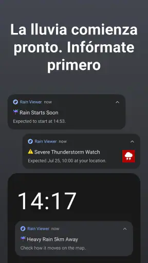 RainViewer: Radar de Lluvia screenshot 5