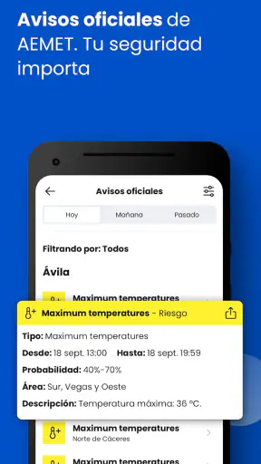 Eltiempo.es: Tiempo 14 días screenshot