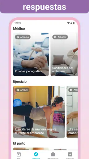Embarazo + App Semana a Semana screenshot