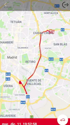Emergencia e-car screenshot 2