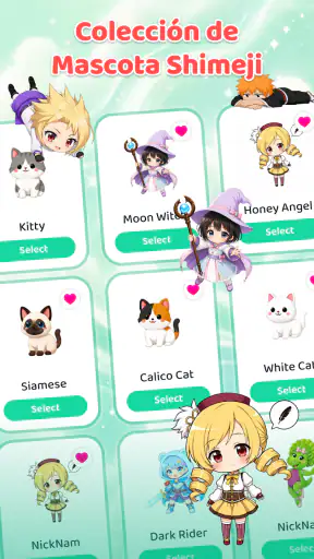 Emojis Batería & Shimeji Anime screenshot 5