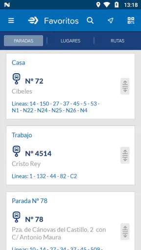 EMT Madrid screenshot 2