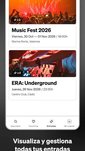 Enterticket - App de entradas screenshot 3