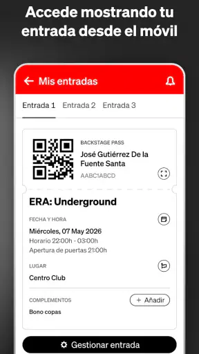 Enterticket - App de entradas screenshot 4