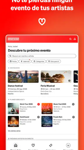Enterticket - App de entradas screenshot 5