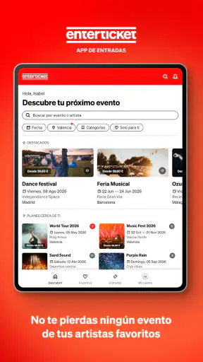 Enterticket - App de entradas screenshot 8