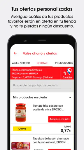 EROSKI Supermercados screenshot 4