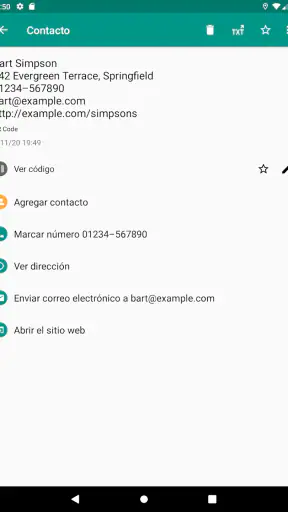 Escáner QR y de barras screenshot 10