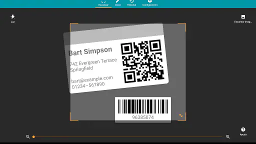 Escáner QR y de barras Pro screenshot 11