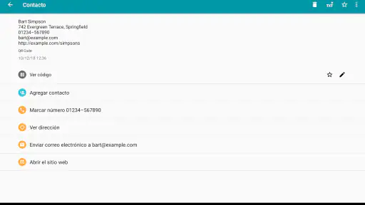 Escáner QR y de barras Pro screenshot 12