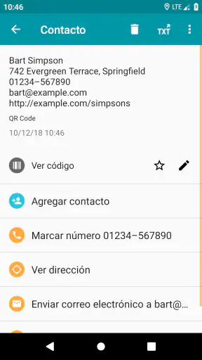 Escáner QR y de barras Pro screenshot 2