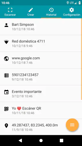 Escáner QR y de barras Pro screenshot 6