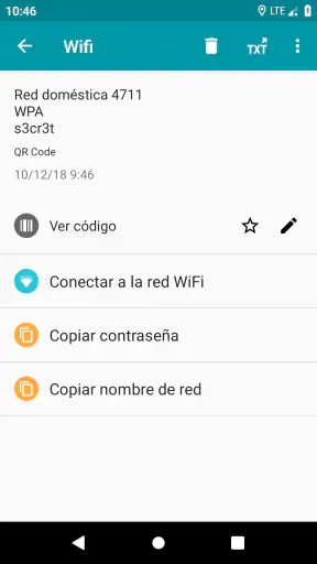 Escáner QR y de barras Pro screenshot 7