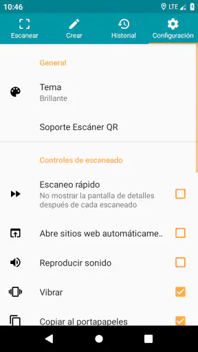 Escáner QR y de barras Pro screenshot 8