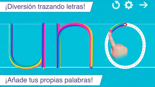 Escribo en letras de imprenta screenshot 1