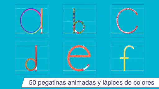 Escribo en letras de imprenta screenshot 2