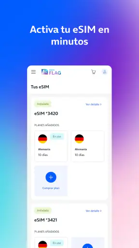 eSimFLAG: eSIM para viajar screenshot 9