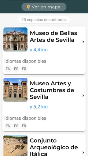 EspaciosCultur@ screenshot 2