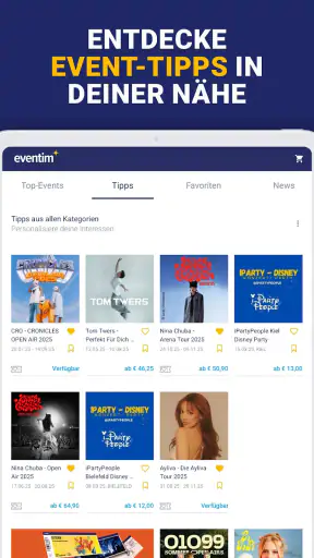 EVENTIM DE: Tickets für Events screenshot 12