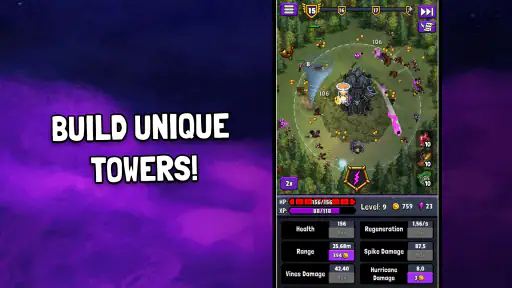 Evil Tower: defensa de torre screenshot 7