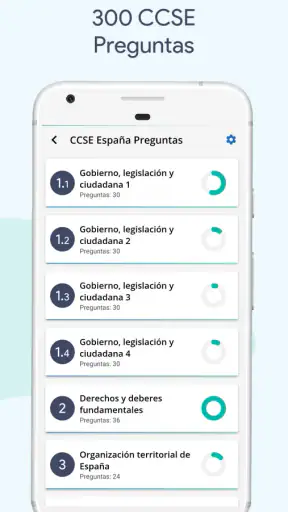 Exame de Nacionalidad Española screenshot 2