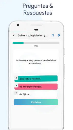 Exame de Nacionalidad Española screenshot 6