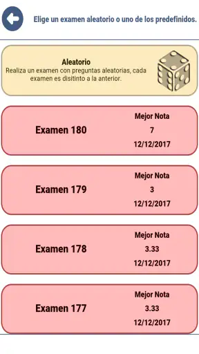 Examen coche B conducir España screenshot 10