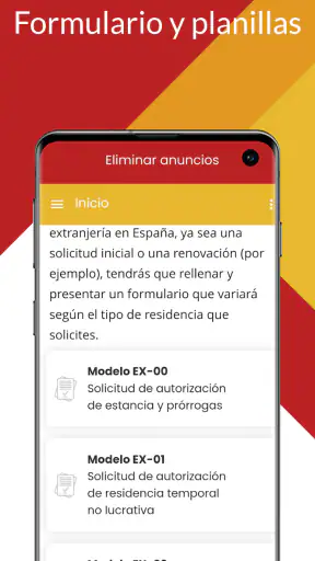 Extranjería App screenshot 7